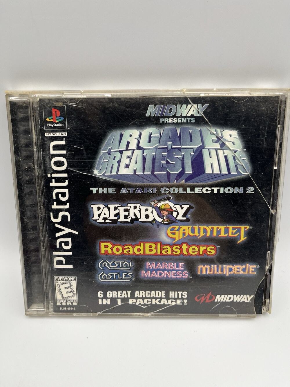 Arcade's Greatest Hits: The Atari Collection 2 Sony Playstation 1 PS1 Complete
